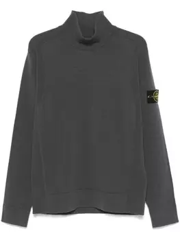 Stone Island свитер с нашивкой Compass