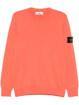Stone Island свитер тонкой вязки, красный