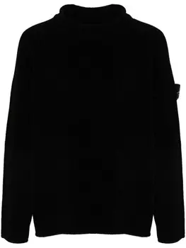 Stone Island толстовка с изображением компаса, черный