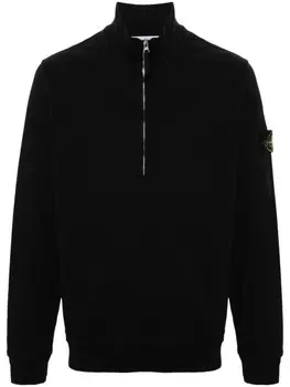 Stone Island толстовка с изображением компаса, черный