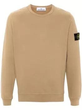 Stone Island толстовка с изображением компаса, нейтральный цвет