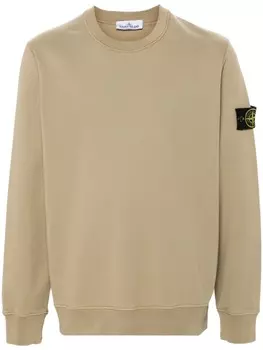 Stone Island толстовка с изображением компаса, нейтральный цвет