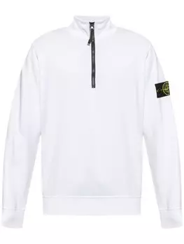Stone Island толстовка с логотипом Compass, белый