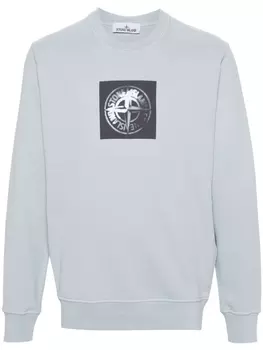 Stone Island толстовка с логотипом Compass, синий