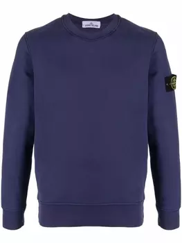 Stone Island толстовка с нашивкой Compass, фиолетовый