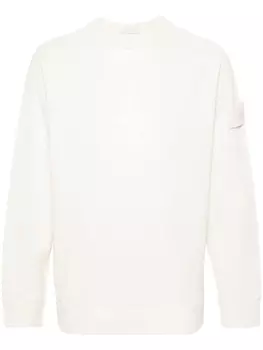Stone Island толстовка с нашивкой Compass, нейтральный цвет