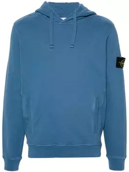 Stone Island толстовка с значком компаса, синий