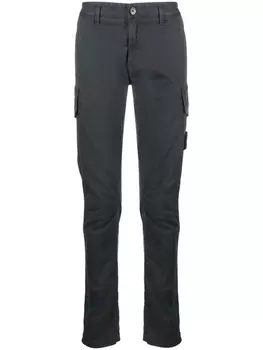 Stone Island твиловые брюки карго, серый