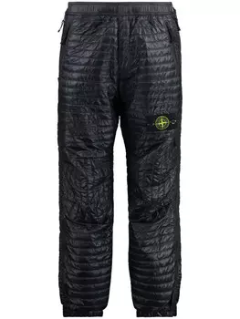 Stone Island утепленные брюки, черный