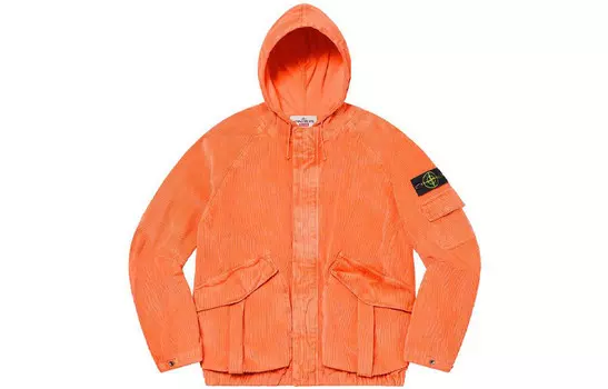 Stone Island X Co-branded Collection Куртка унисекс Supreme, оранжевый