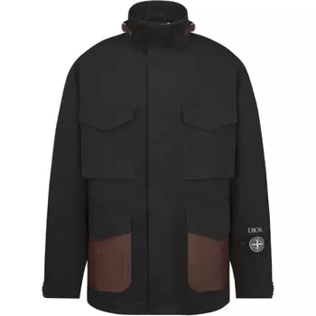 Stone Island X Куртка мужская черная Dior, черный
