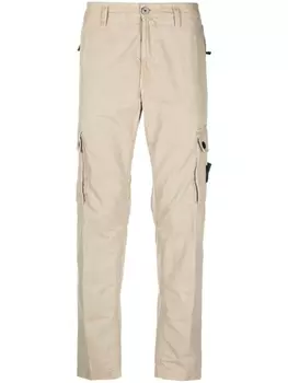 Stone Island зауженные брюки, нейтральный цвет