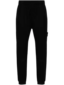 Stone Island зауженные спортивные брюки, черный