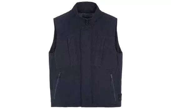 STONE ISLAND Жилет унисекс, цвет Navy