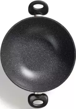 STONELINE вок, литой алюминий, 28 см, индукция 28 см + высота 8,5 см, цвет anthrazit