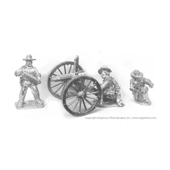 Стоянки Gatling Guns с экипажем, Colonialism - Spanish American War - America (25mm)