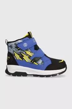 STORM BLAZER детская зимняя обувь Skechers, синий