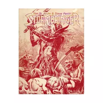 Stormbringer (1st Edition) - Rulebook Only!, Stormbringer (Chaosium), мягкая обложка