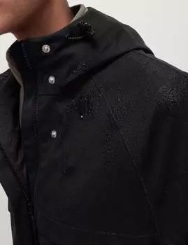 Stormwear Ультраводонепроницаемая парка с капюшоном Goodmove, черный