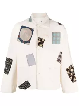 STORY mfg. куртка Short On Time из органического хлопка, нейтральный цвет