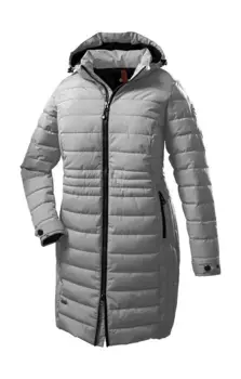 STOY Стеганое пальто "STW 4 WMN QLTD PRK", серый