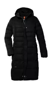 STOY стеганое пальто "STW 7 WMN QLTD CT", черный