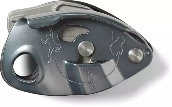 Страховочное устройство GRIGRI Petzl, серый