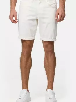 Страница джинсовых шорт Indicode, экрю