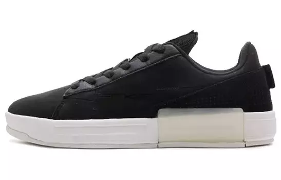 Странные Бомбовые Скейтборд Кроссовки Мужские Низкие черный Erke