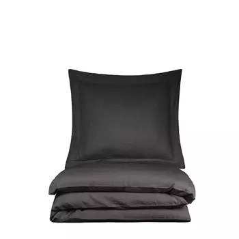 Страсть к льну | Чехол на подушку Реми | Роскошная смесь хлопка-перкаля и льна, размер: 60-70 см, цвет: грязевой Passion for Linen