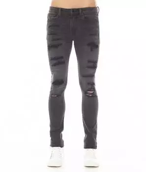 Strat Super Skinny Fit Джинсы в Фантоме HVMAN, черный