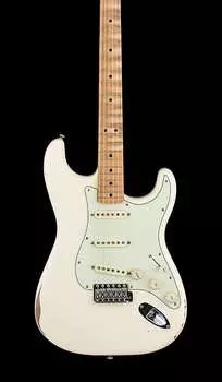 Stratocaster 70-х Fender Limited Edition Road Worn Stratocaster — олимпийский белый #55880 Limited Edition Road Worn '70s Stratocaster