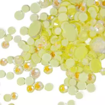 Стразы Opal Glow Night, Светятся в темноте 250 шт, разные размеры, №7, 250 шт. MollyLac, Molly Lac