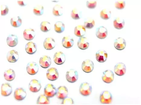 Стразы типа Сваровски 100шт размер SS4 - опалесцирующие Cosmetics Zone