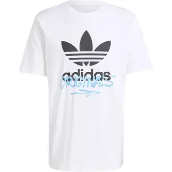 STREET 1 Футболка мужская белая Adidas Originals, белый
