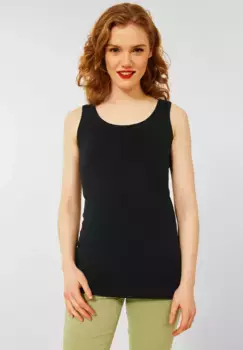 STREET ONE длинный топ, базовый, черный