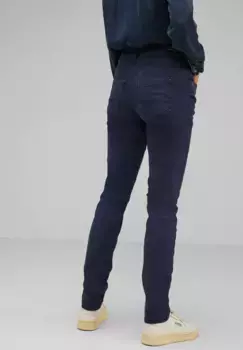 STREET ONE джинсы комфортного кроя, высокая талия, цвет Deep Indigo Wash
