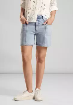 STREET ONE джинсы комфортного кроя, высокая талия, цвет Ultra Bleach Wash