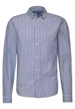 STREET ONE МУЖСКАЯ рубашка с длинными рукавами, из чистого хлопка Street One Men, белый