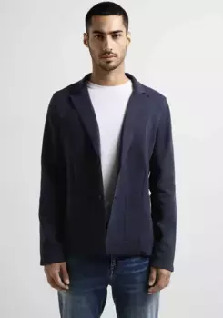 STREET ONE МУЖСКАЯ толстовка с открытым низом Street One Men, цвет Nightshadow Blue