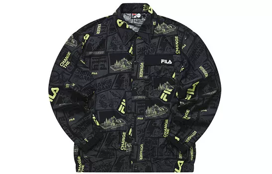 STREET SPORT Куртка мужская Pitch Black Fila Fusion