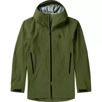 Стрейч-шелл highline Black Diamond, зеленый