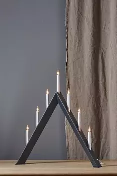 Стрелка подсвечника Star Trading, серый