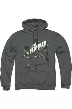 Стрелка Take Aim Взрослый Pull Over Hoodie / Толстовка с капюшоном Gildan, черный