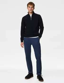Стретч-чиносы узкого кроя Marks & Spencer