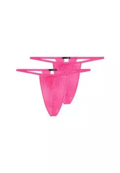 Стринги 2 шт Шлейф HOM, розовый