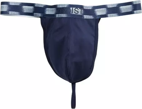 Стринги 2(X)IST Sliq Y-Back Thong, цвет Navy Blazer/Indigo Jacquard Waistband