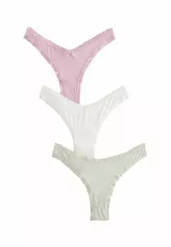 Стринги 3 PACK BRAZILIAN Next, фуксия