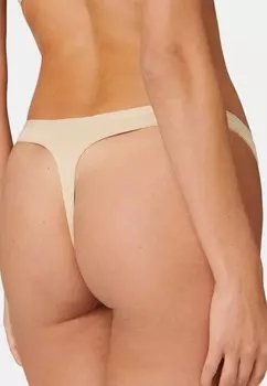 Стринги 4 PACK Schiesser, бежевый