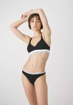 Стринги 5 PACK Calvin Klein Underwear, черный